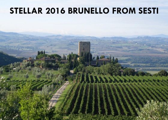 Stellar 2016 Brunello from Sesti